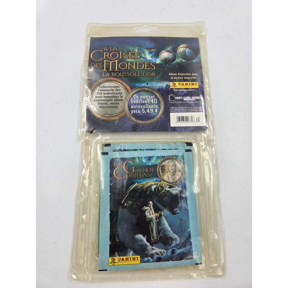 Panini The Golden Compass 40 Sticker Packs New Sealed 2007 FRENCH